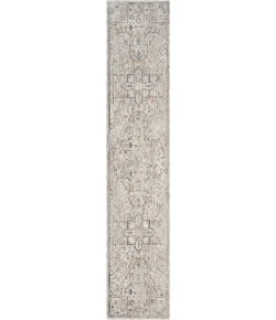 Nourison Home Antique Fusion Grey ANF02 2ft.2in. x 10ft. Rect. Rug
