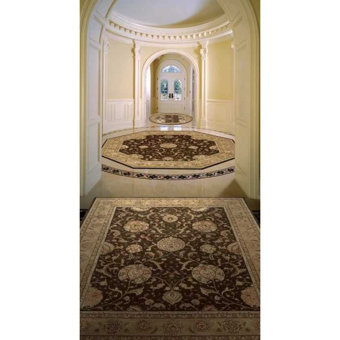 Nourison 2000 Octagon Area Rug 2206-Brown
