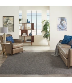 Nourison Home Positano POS01 Charcoal 7 ft. X 10 ft. Area Rug