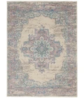 Nourison Grafix Area Rug GRF14-Ivory/Pink