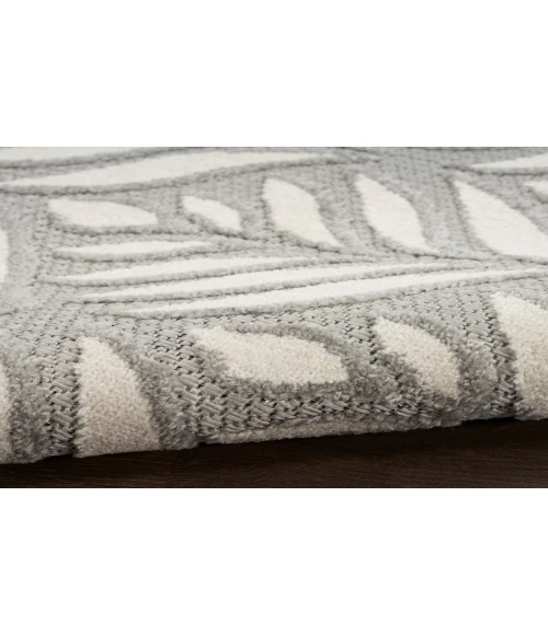 Nourison Aloha Grey ALH35 7’10” Round Rug