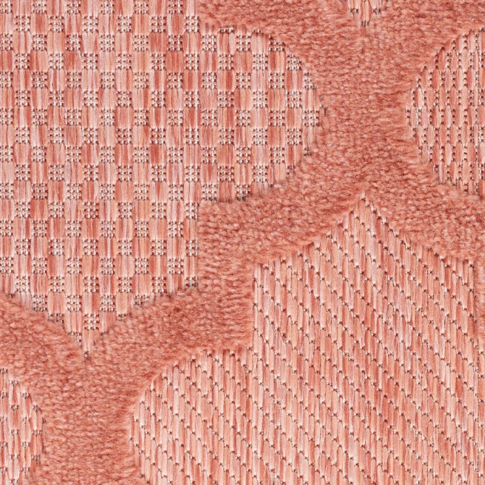 Nourison Easy Care Area Rug NES01 Coral/Orange