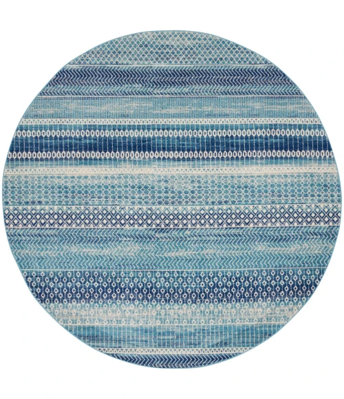 Nourison Passion Area Rug PSN26 Navy Blue