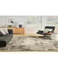 Nourison Serenity Home Ivory Grey SRH06 9 ft. X 12 ft. Rectangle Rug