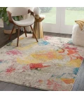 Nourison Celestial Area Rug CES12-Ivory/Multicolor