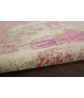 Nourison Celestial Round Area Rug CES02-Ivory/Pink