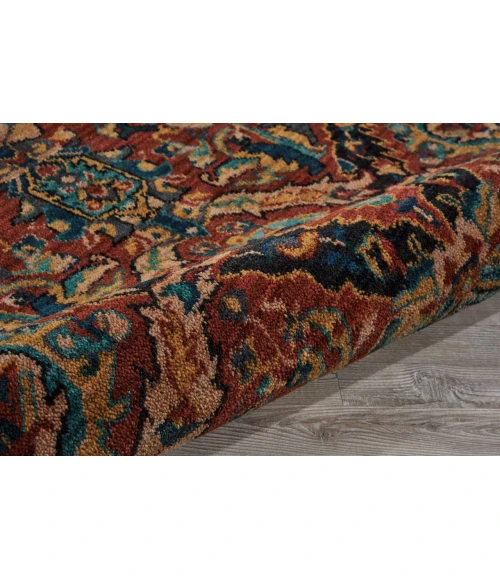 Nourison 2020 Round Area Rug NR205-Terracotta
