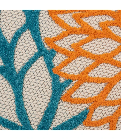 Nourison Aloha Round Area Rug ALH05-Multicolor