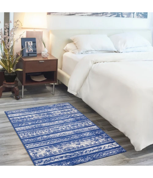 Nourison Whimsicle Area Rug WHS16-Navy Ivory