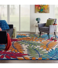 Nourison Home Aloha ALH18 Multicolor 7 ft. 10 in. X 10 ft. 6 in. Area Rug