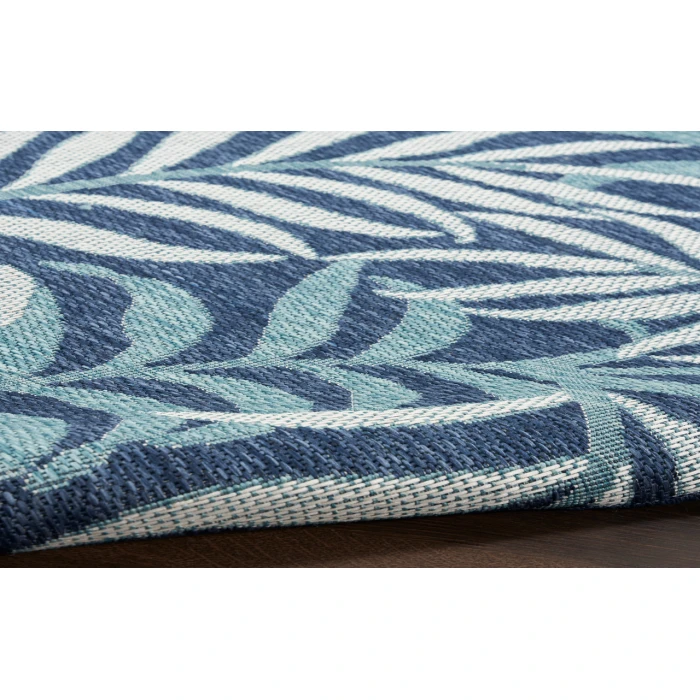 Nourison Garden Oasis Navy GOA01 4 ft. X 6 ft. Rectangle Rug