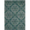 Nourison Home Tranquility Aqua TNQ03 5ft.3in. x 7ft.5in. Rect. Rug
