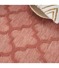 Nourison Easy Care Area Rug NES01 Coral/Orange