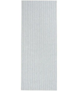 Nourison Natural Texture Ivory Blue NTX01 2ft. x 6ft. Rect. Rug