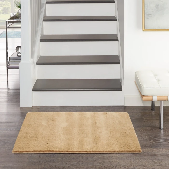 Nourison Plush Cloud Camel PLC01 2 ft. X 3 ft. Rect. Rug