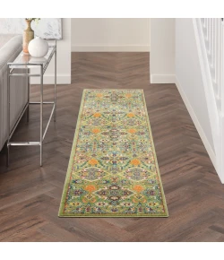 Nourison Home Allur ALR03 Sage Ivory 2 ft. 3 in. X 7 ft. 6 in. Area Rug