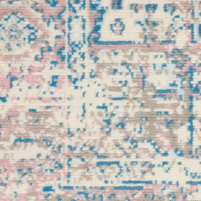 Nourison Grafix Area Rug GRF14-Ivory/Pink