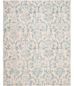 Nourison Home Jubilant JUB09 Ivory Blue 7 ft. 10 in. X 9 ft. 10 in. Area Rug