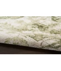 Nourison Astra Machine Washable Ivory Green ASW12 6 ft. 7 in. X 9 ft. Rectangle Rug