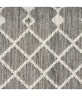 Nourison Positano Charcoal POS02 6ft. Round Rug