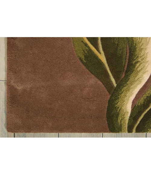 Nourison Home Tropics Brown TS02 8ft. x 11ft. Rect. Rug