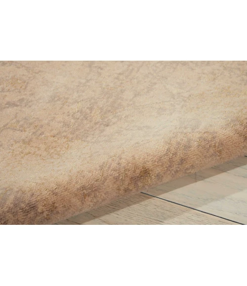 Nourison Silken Allure Runner Area Rug SLK12-Sand