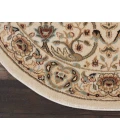Nourison Home Walden Ivory WAL03 3ft.9in. x Round Round Rug