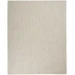 Nourison Home Courtyard COU01 Ivory Silver 8 ft. X 10 ft. Area Rug