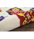 Nourison Home Nomad White NMD06 6ft.7in. x 9ft.6in. Rect. Rug
