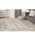 Nourison Serenity Home Ivory Mocha SRH02 3 ft. 11 in. X 5 ft. 11 in. Rectangle Rug