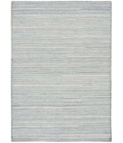 Nourison Interweave Light Blue IWV01 2 ft. X 3 ft. Rect. Rug