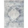 Nourison Home Astra Machine Washable ASW11 Blue Ivory 6 ft. 7 in. X 9 ft. Area Rug