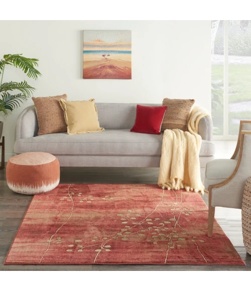 Nourison Somerset Area Rug ST74-Flame