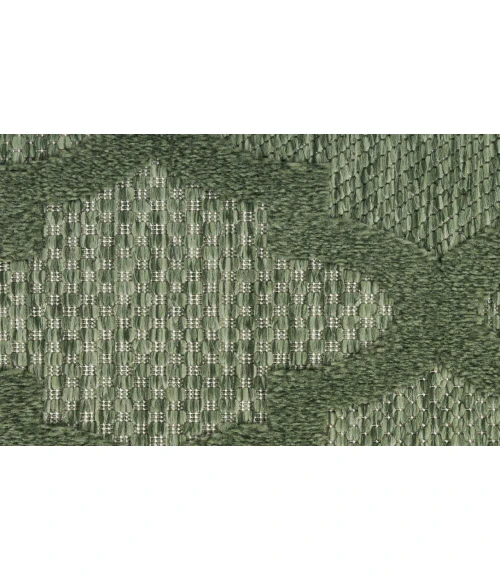 Nourison Easy Care Green NES01 6 ft. X 9 ft. Rectangle Rug
