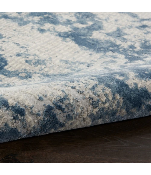 Nourison Rustic Textures Area Rug RUS16-Grey/Blue