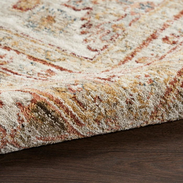 Nourison Sahar Rust SHR01 8 ft. X 10 ft. Rect. Rug
