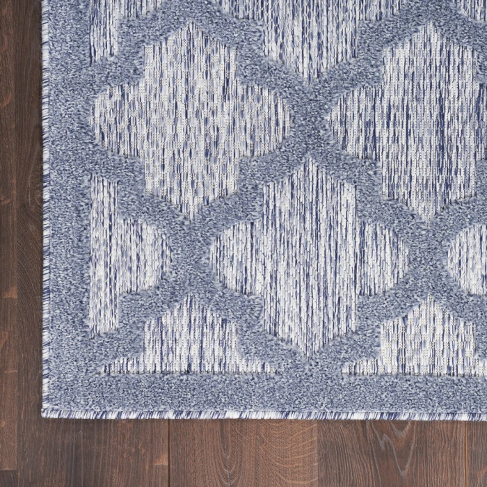 Nourison Easy Care Area Rug NES01 Denim Blue