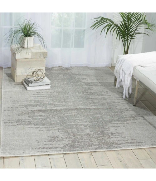 Nourison Twilight Area Rug TWI11 Seafoam 5'6" x 8'