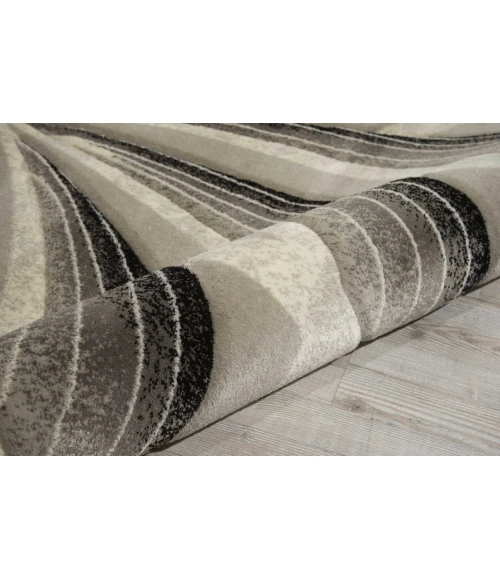 Nourison Home Soho Grey SOH03 3ft.9in. x 5ft.9in. Rect. Rug