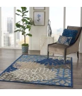 Nourison Aloha Area Rug ALH05-Blue/Multicolor