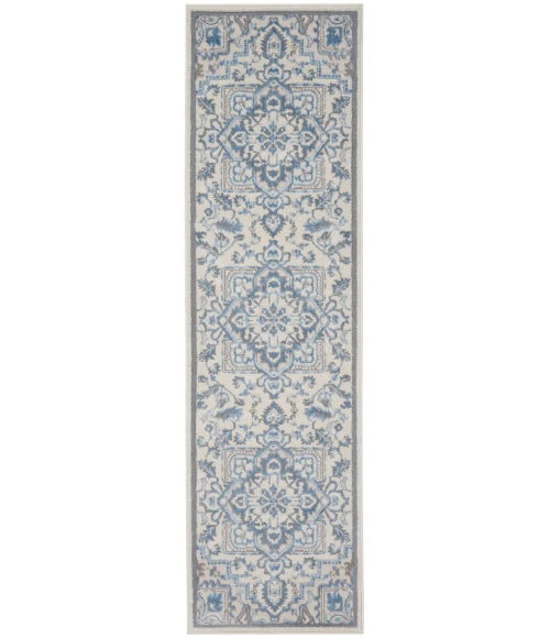 Nourison Elation Area Rug ETN10-Ivory Blue