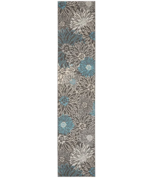 Nourison Passion Area Rug PSN17-Charcoal/Blue