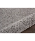 Nourison Malibu Shag Area Rug MSG01-Silver Grey
