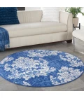 Nourison Whimsicle Area Rug WHS11-Navy Ivory