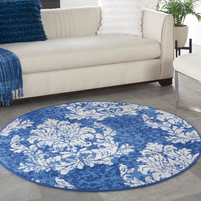 Nourison Whimsicle Area Rug WHS11-Navy Ivory