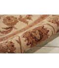 Nourison Home Heritage Hall Beige HE08 9ft. x Round Round Rug