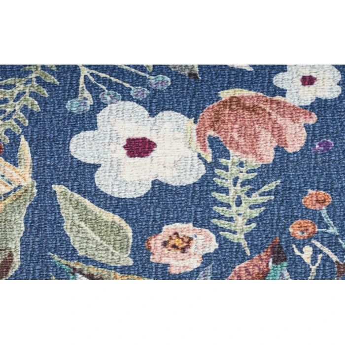 Nourison Nourison Washables Navy Multicolor NWB01 8 ft. X 10 ft. Rectangle Rug