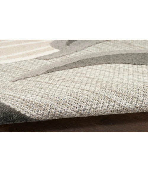Nourison Aloha Beige ALH33 5 ft. 3 in. Round Rug
