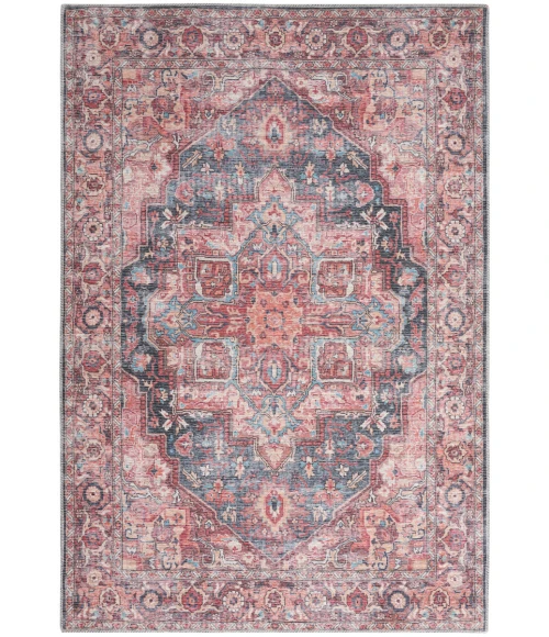 Nicole Curtis Machine Washable Series 1 Area Rug SR101 Multicolor