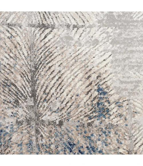 Calvin Klein Infinity Area Rug IFN03 Ivory Grey